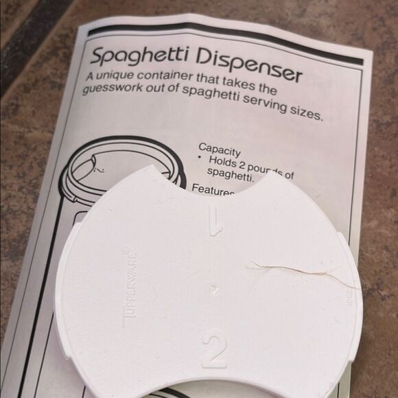 Tupperware Modular Mates Spaghetti Dispenser - Picture 3 of 5
